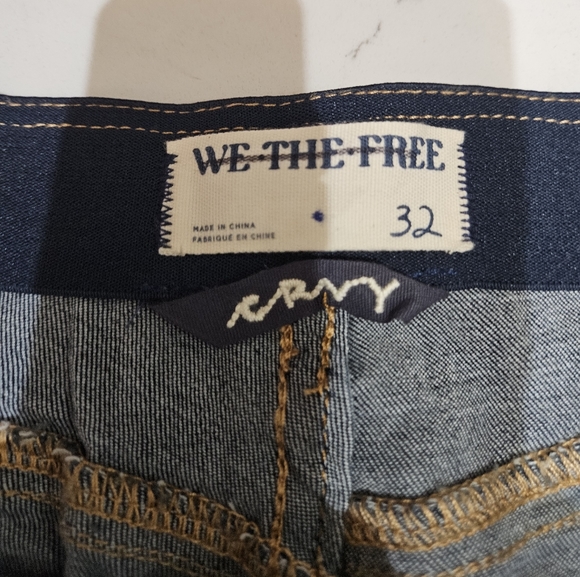 Free People CRVY Last Dance Low-Rise Flare Jeans Size 32 - Picture 3 of 8